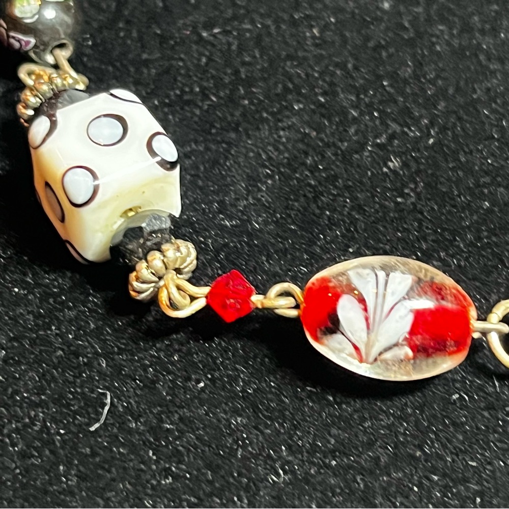 Handmade Artisan Bead Bracelet.
